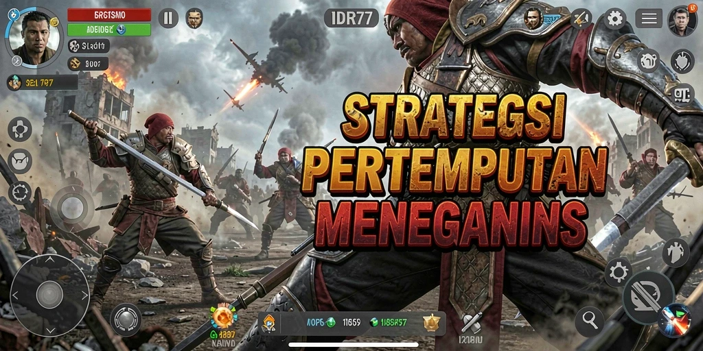 Tampilan gameplay IDR77 dengan strategi pertempuran yang mendebarkan.