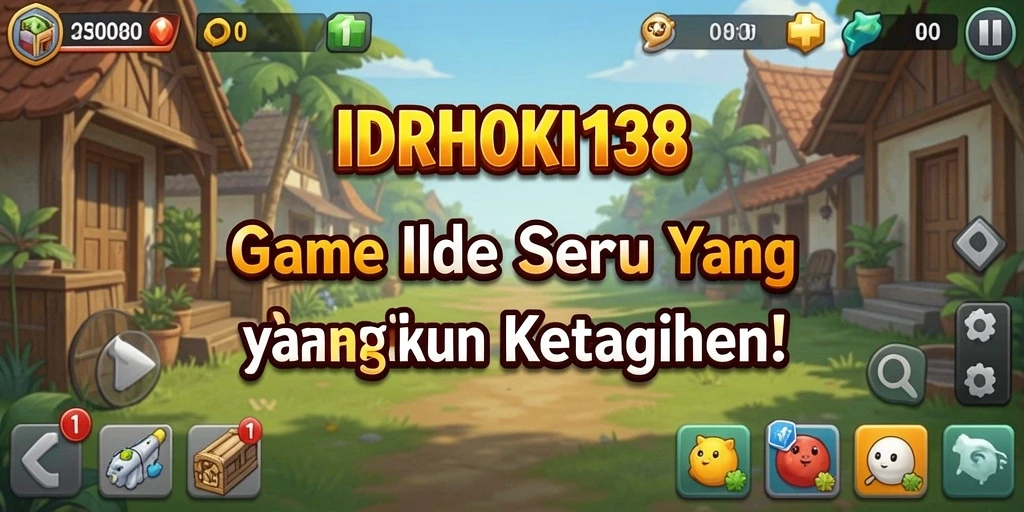 Tampilan gameplay menarik dari IDRHOKI138 yang bikin ketagihan.