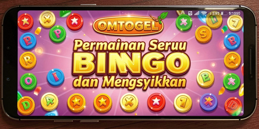 Tampilan gameplay seru dan interaktif dari aplikasi Bingo OMTOGEL.