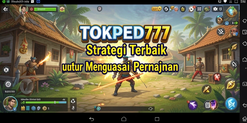 Tangkapan layar gameplay menunjukkan aksi strategi yang mendebarkan.