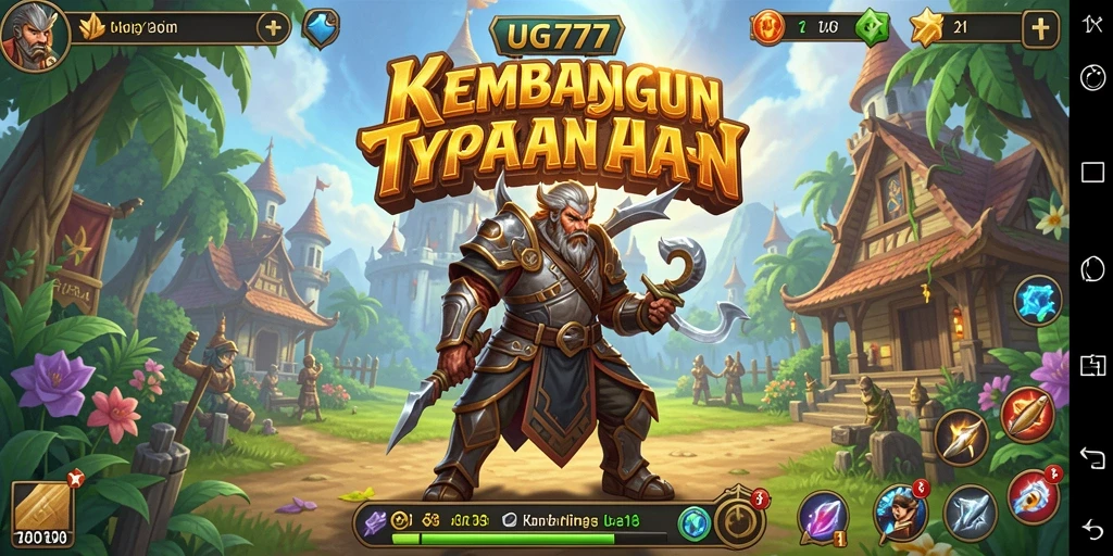 Screenshot gameplay UG777 menampilkan pengelolaan bisnis yang seru.